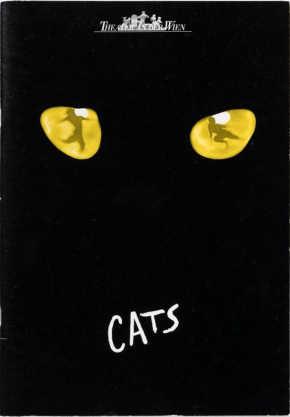 Plakat für das Musical Cats