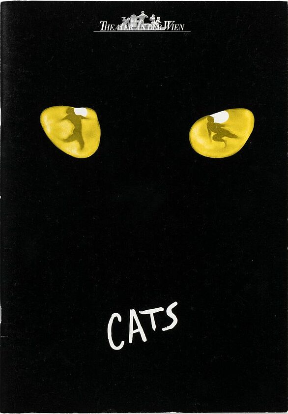 Plakat für das Musical Cats