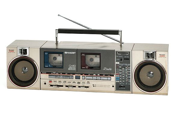 Ghettoblaster aus den 80ern